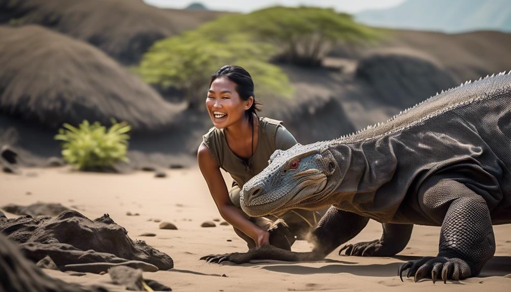 close encounter with komodo