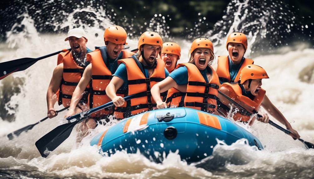 collaborative adventure on rapids