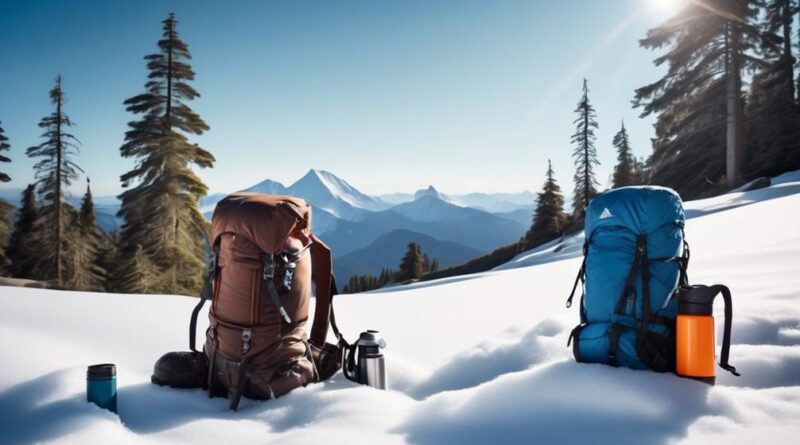 essential gear for winter hiking and camping