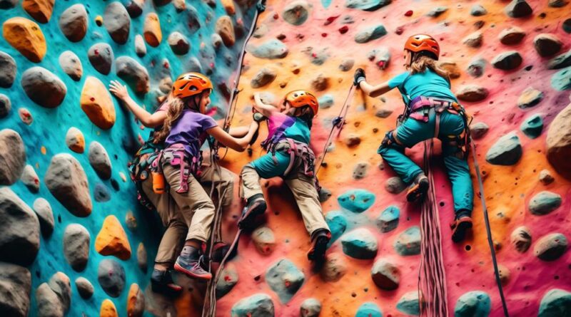 family friendly rock climbing vacation