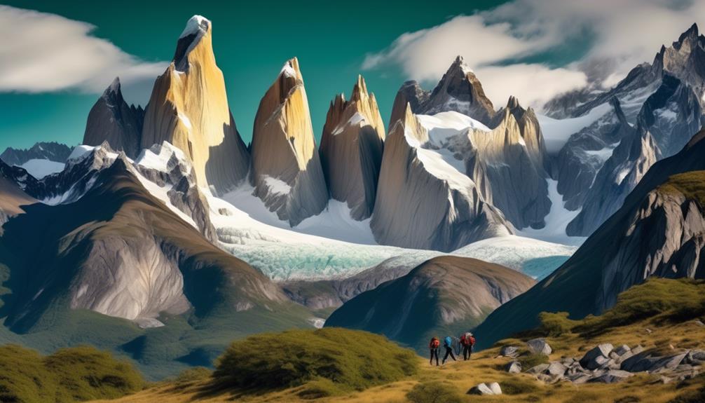 hiking paradise in patagonia