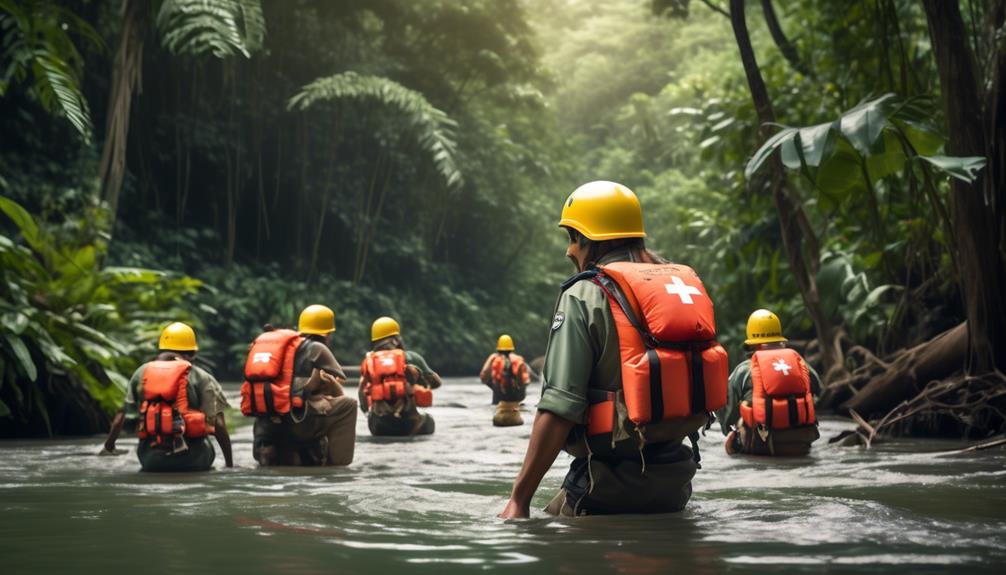 jungle expedition safety precautions