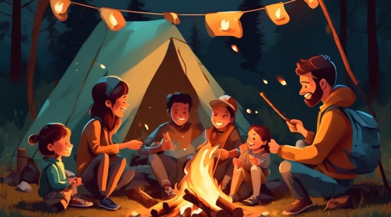 manageable camping with young children