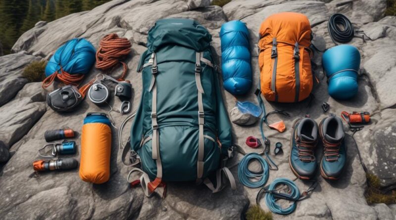 mountain climbing gear essentials