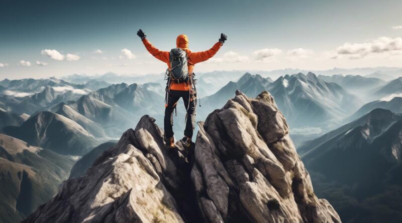 personal growth through mountain climbing