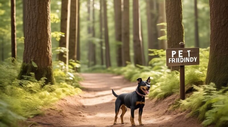 pet friendly trails in national parks