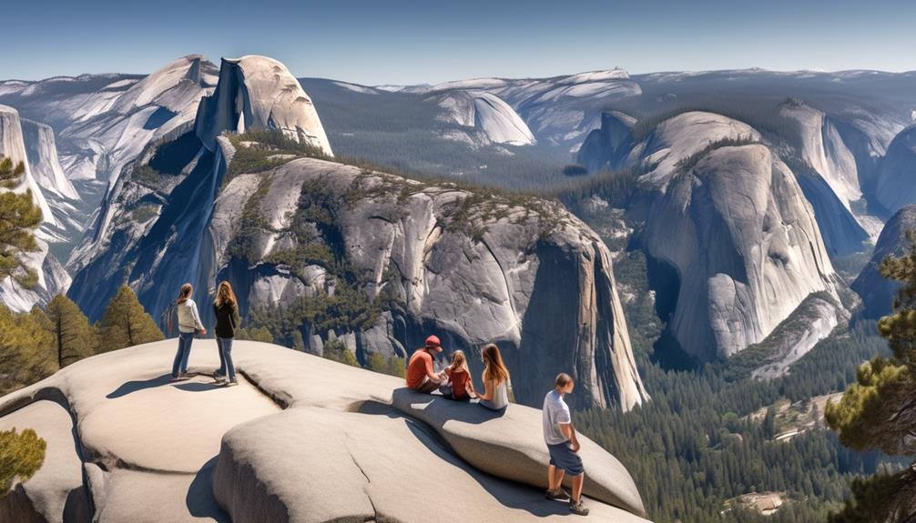 scenic beauty of yosemite