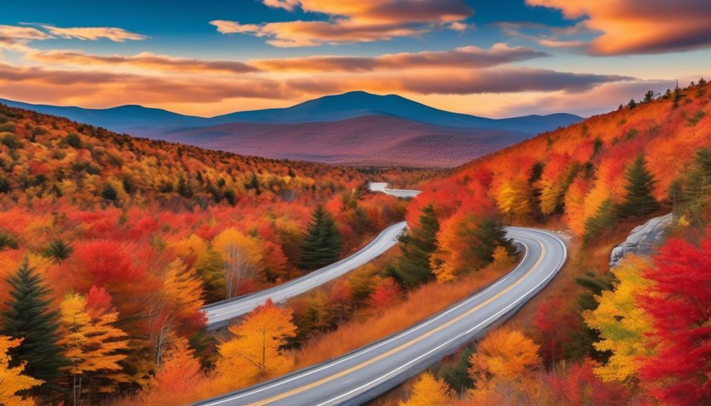 scenic drive through new hampshire s white mountains