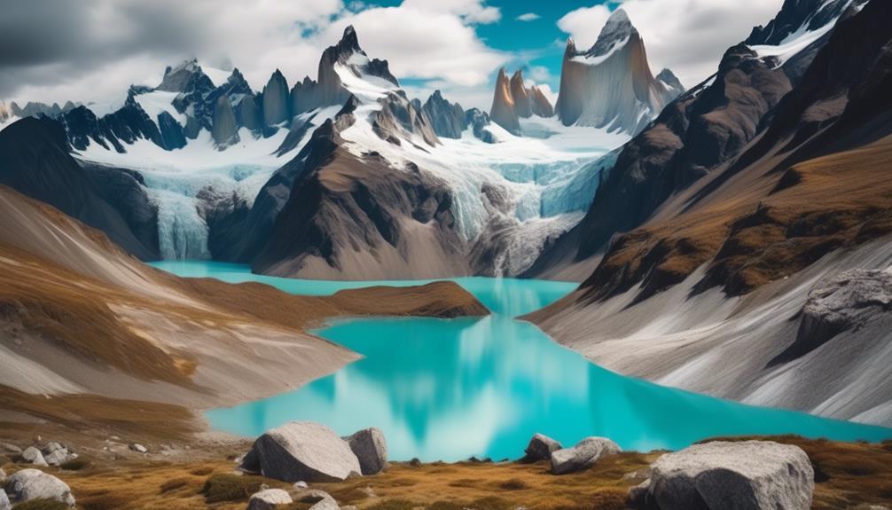 scenic mountains in argentina