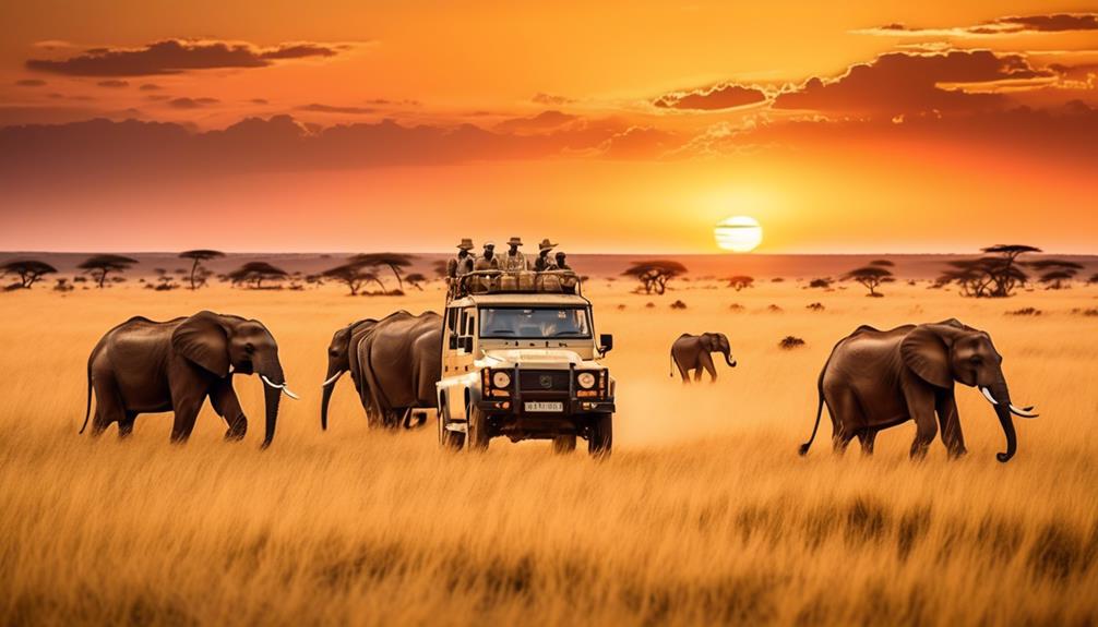 thrilling safari in africa