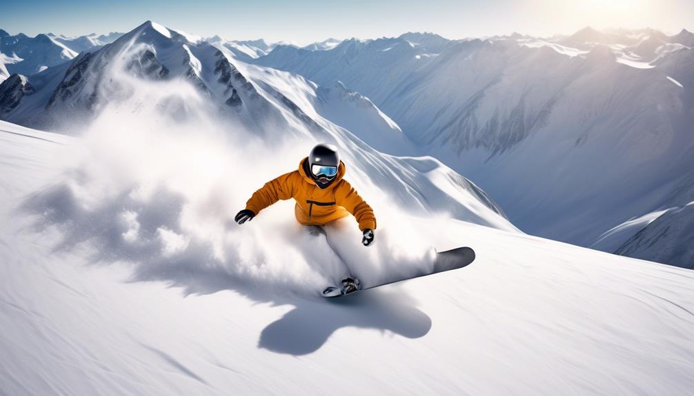 thrilling snowboarding adventures in chile