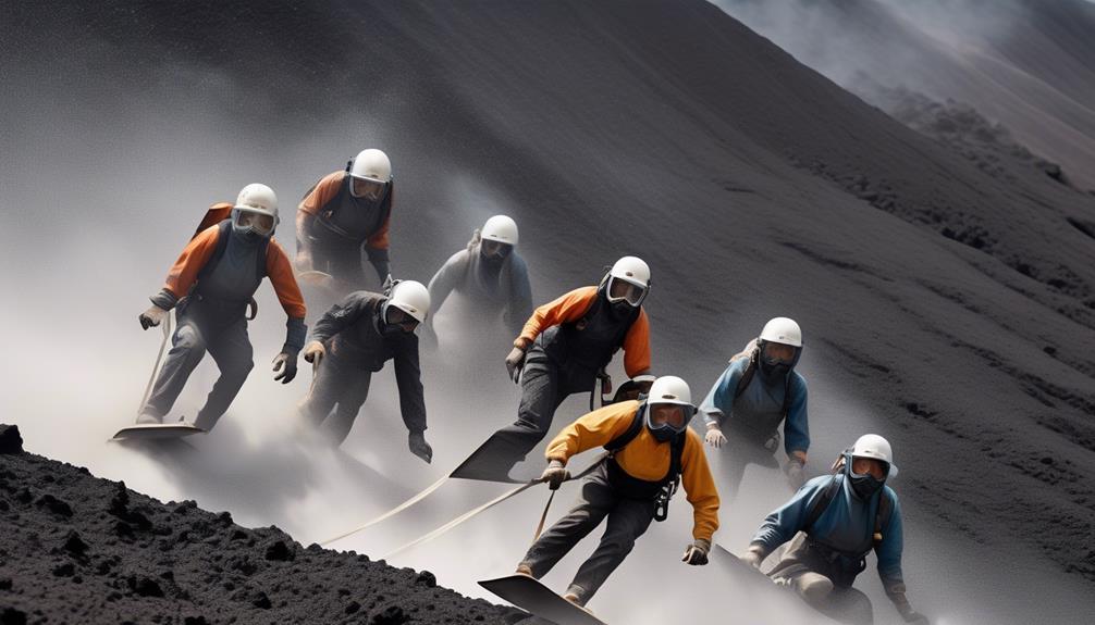 thrilling volcano boarding adventure