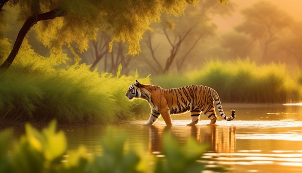 tigers in indian wilderness