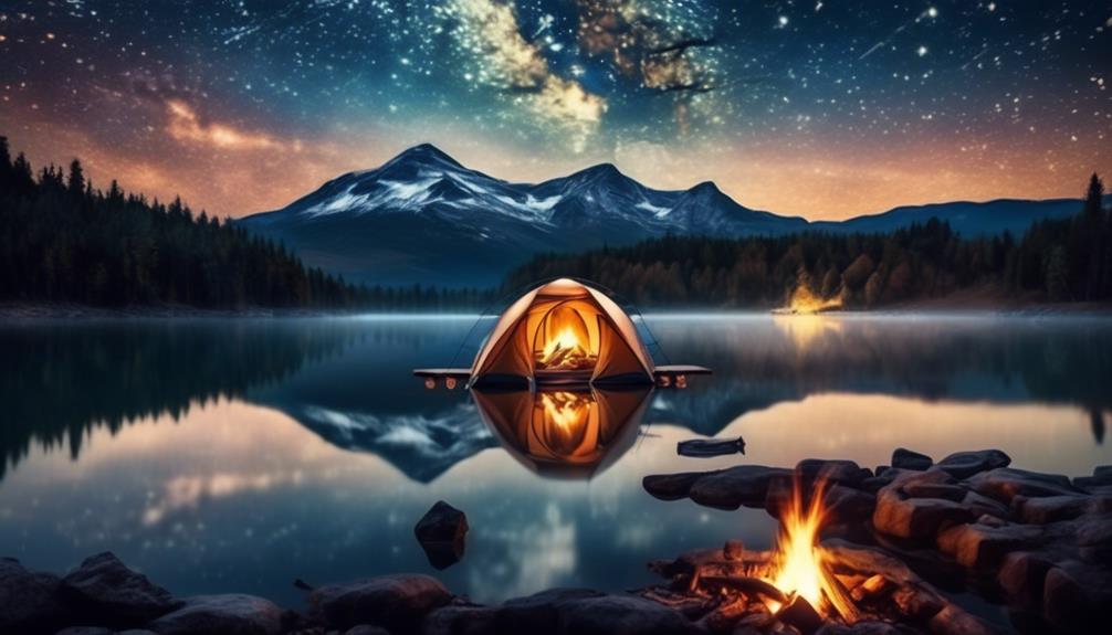 unforgettable lakeside camping experience