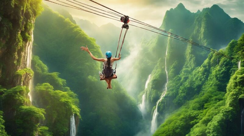 adventurous ziplining locations in asia