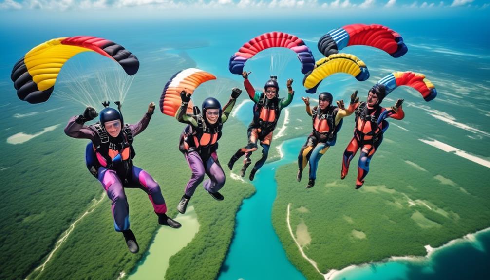 affordable skydiving experience in mexico