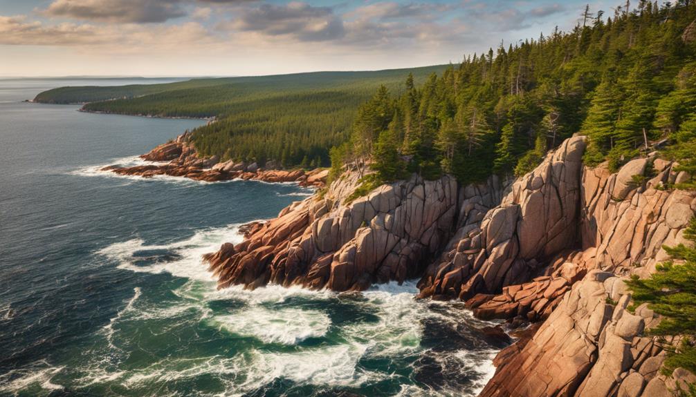 beautiful park in maine