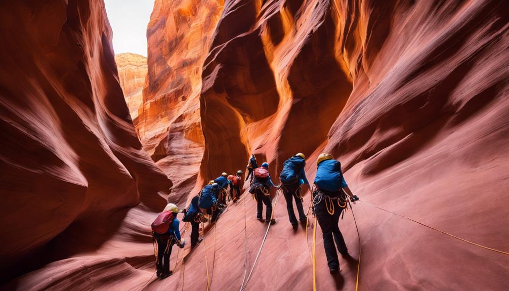 canyoneering adventures in utah