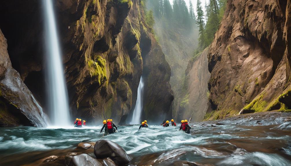 canyoneering excellence in washington