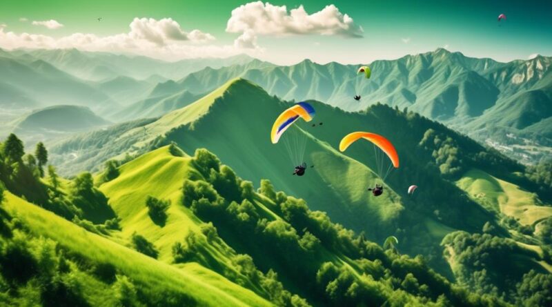 eco friendly paragliding vacation options