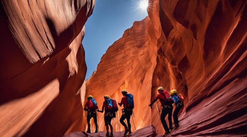 family friendly canyoneering tours