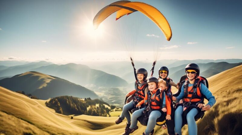 family friendly paragliding adventures