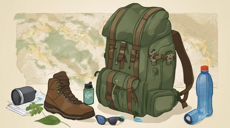 hiking gear for rainforest