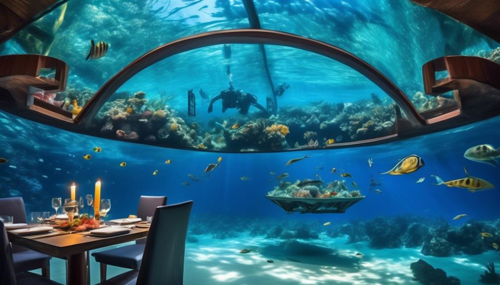 immersive dining in maldives