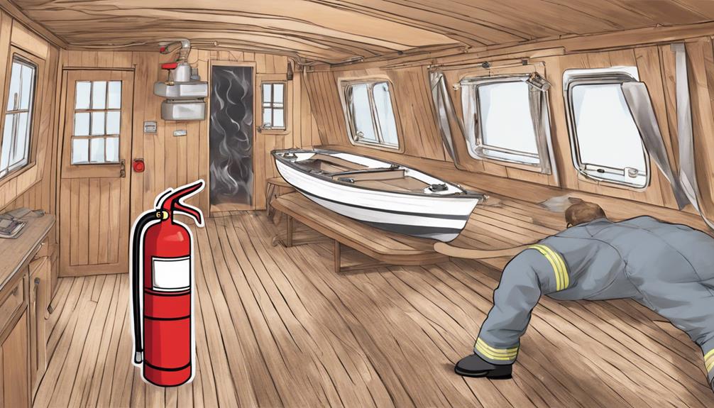 preventing fires at sea