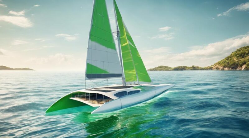 sailing the seas green