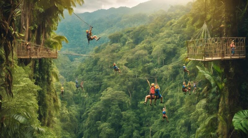 thrilling ziplining adventures await