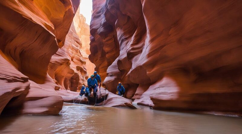 top canyoneering tours in utah