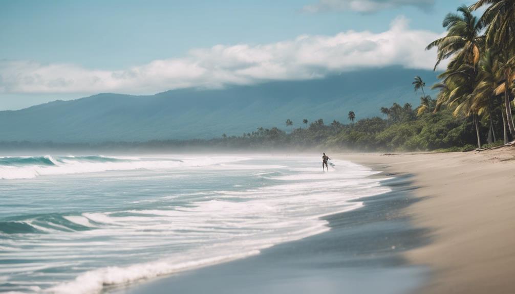 tropical paradise in central america