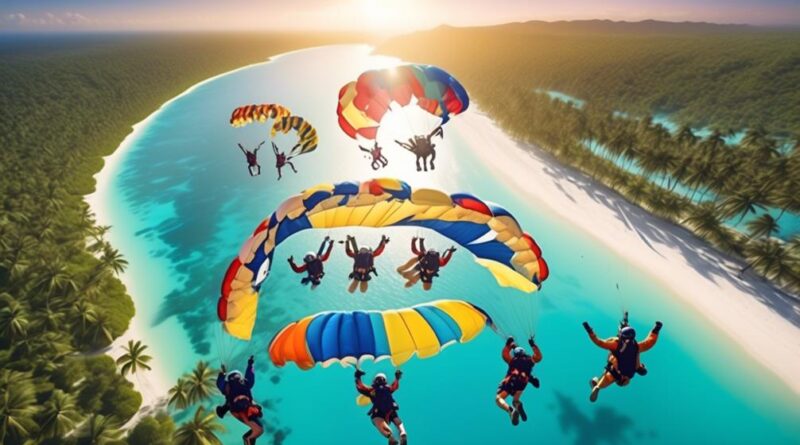 tropical skydiving adventures unveiled