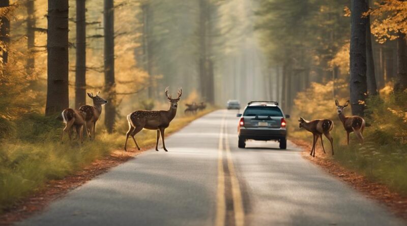 wildlife encounters on road