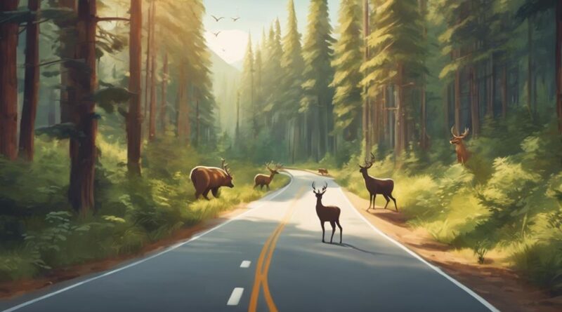 wildlife meets road trips