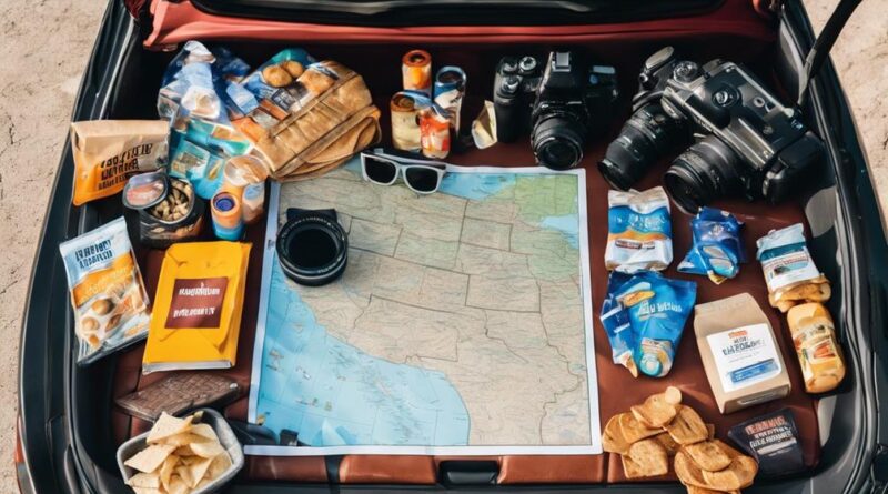 essential items for road trips