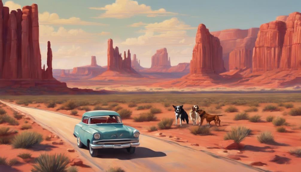 exploring the southwest with pets