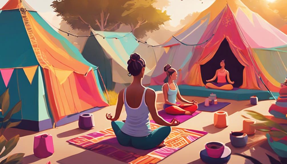 festival wellness retreats offered