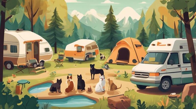 pet friendly campgrounds for road trips