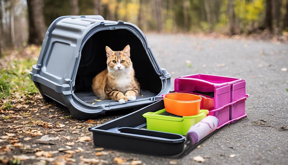 portable convenient cat friendly solution