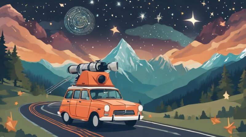 stargazing road trip planning