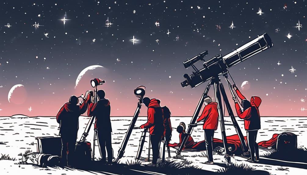 stargazing rules and precautions