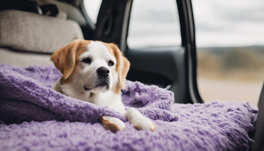 comfort for anxious pet