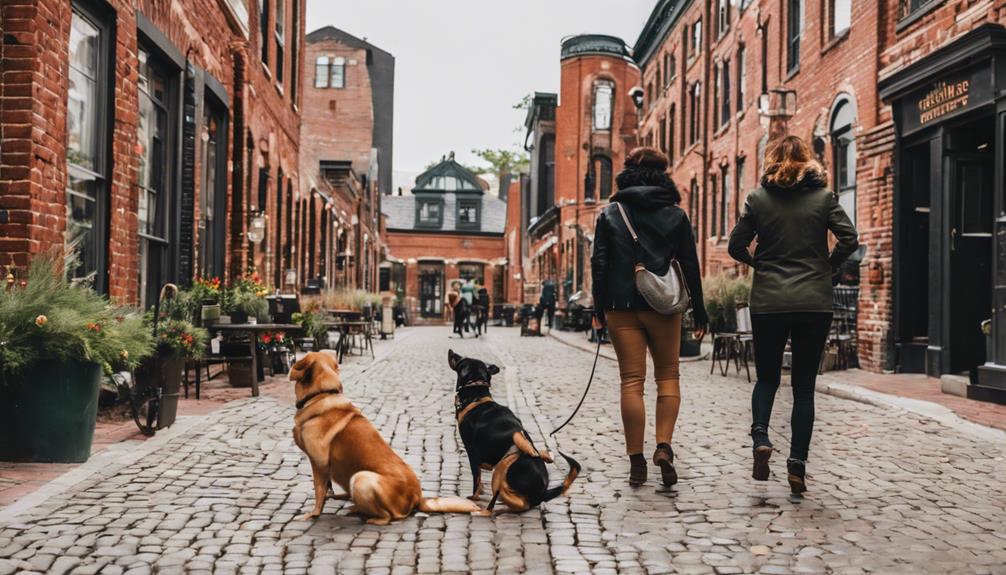 historic district tour for dogs