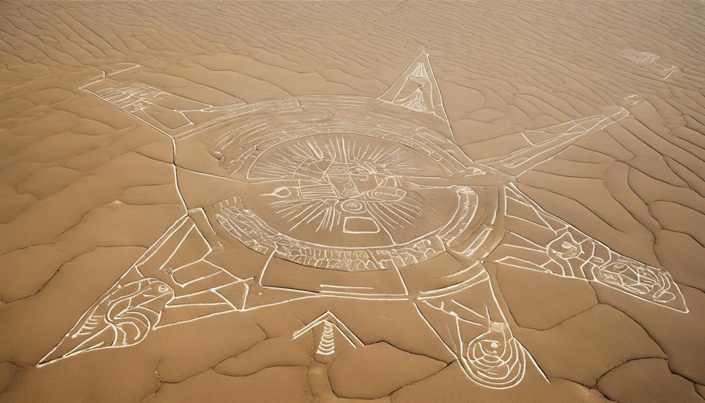 mysterious geoglyphs in peru